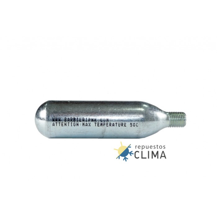 Botella / Bombona de recambio CO2 desechable Neptune Hydroponics (1000g)